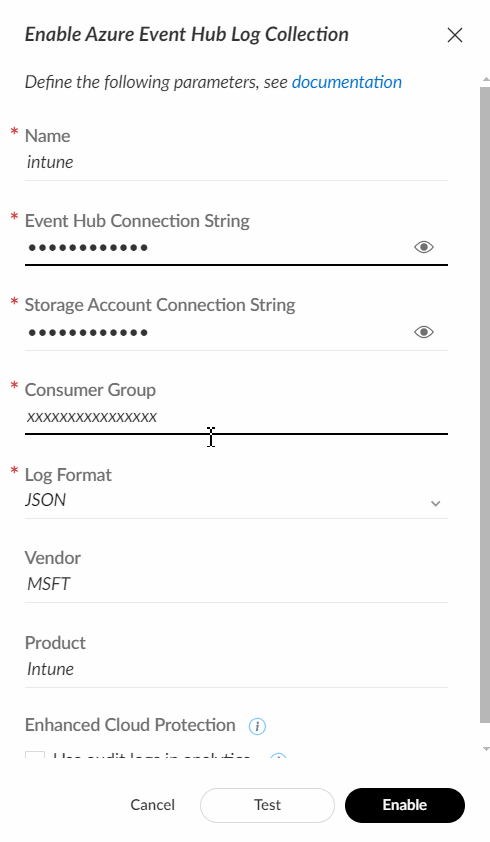 MSFT_Intune_Collector_Settings